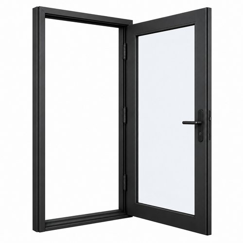 Hinged doors