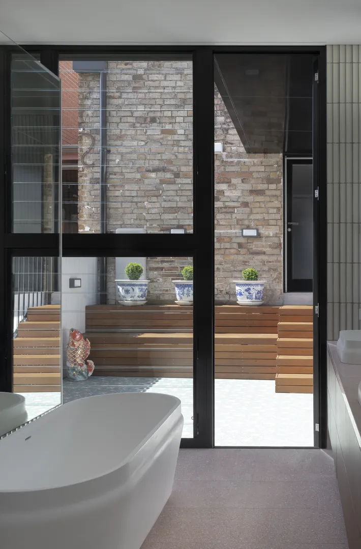 Series 50 Commercial Door Single Side Beaded