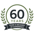 Over 6 Decades of Experience icon
